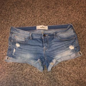 Hollister jean shorts